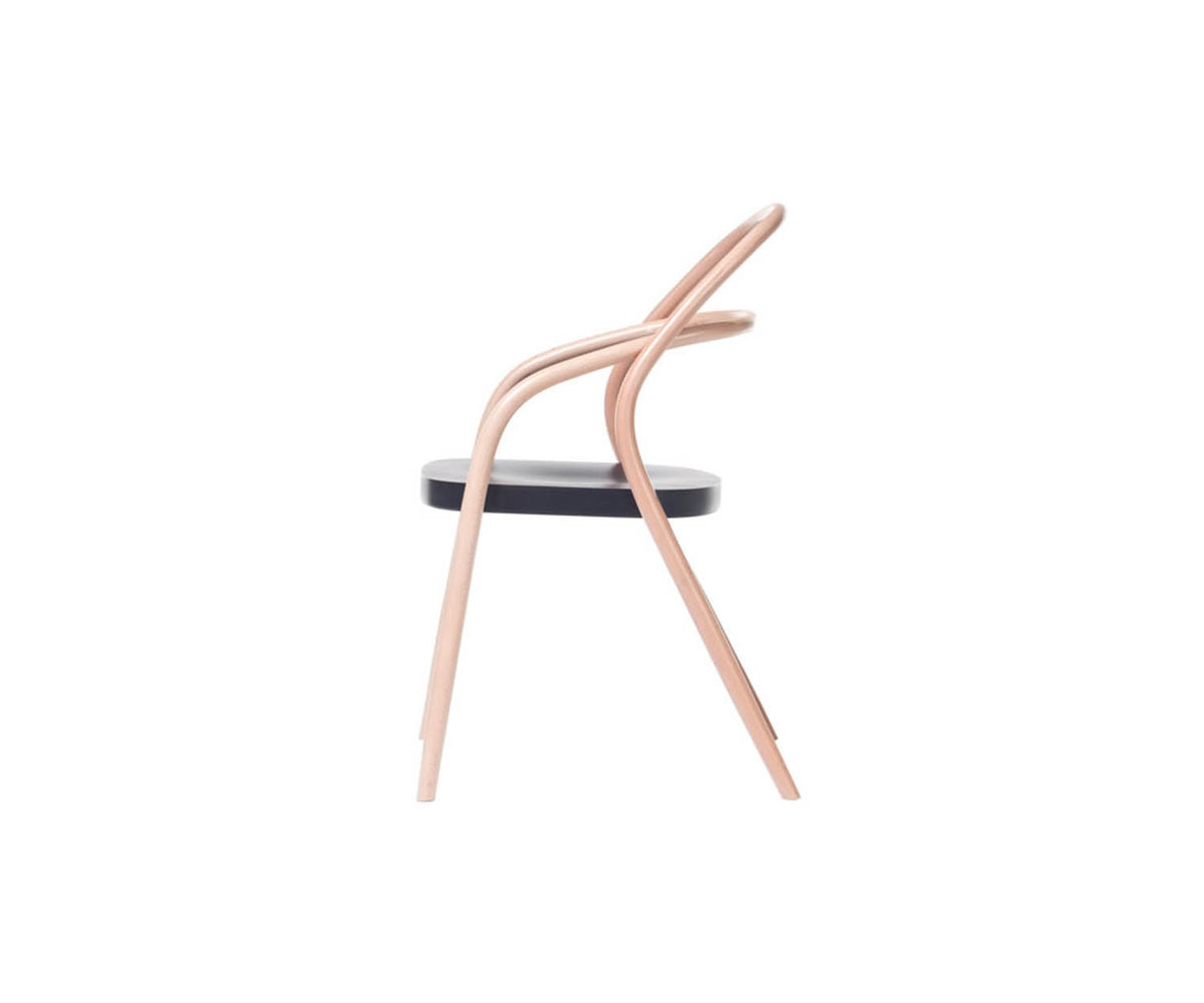 Ton 002 Dining Chair Side