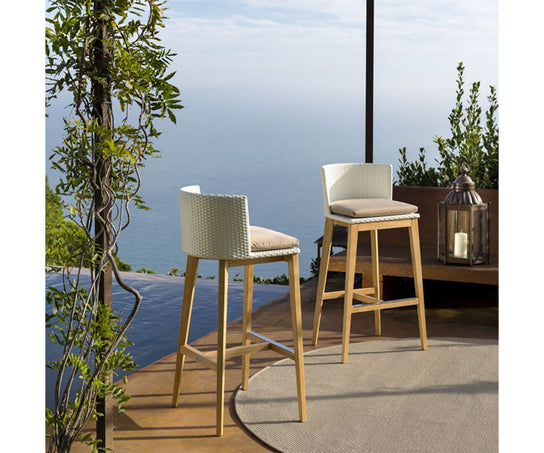 High end Arc Bar Stool by Point 1920 Casa Design