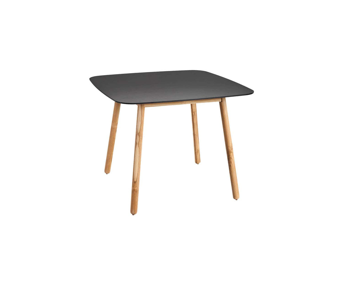 Round Square Solid Dining Table