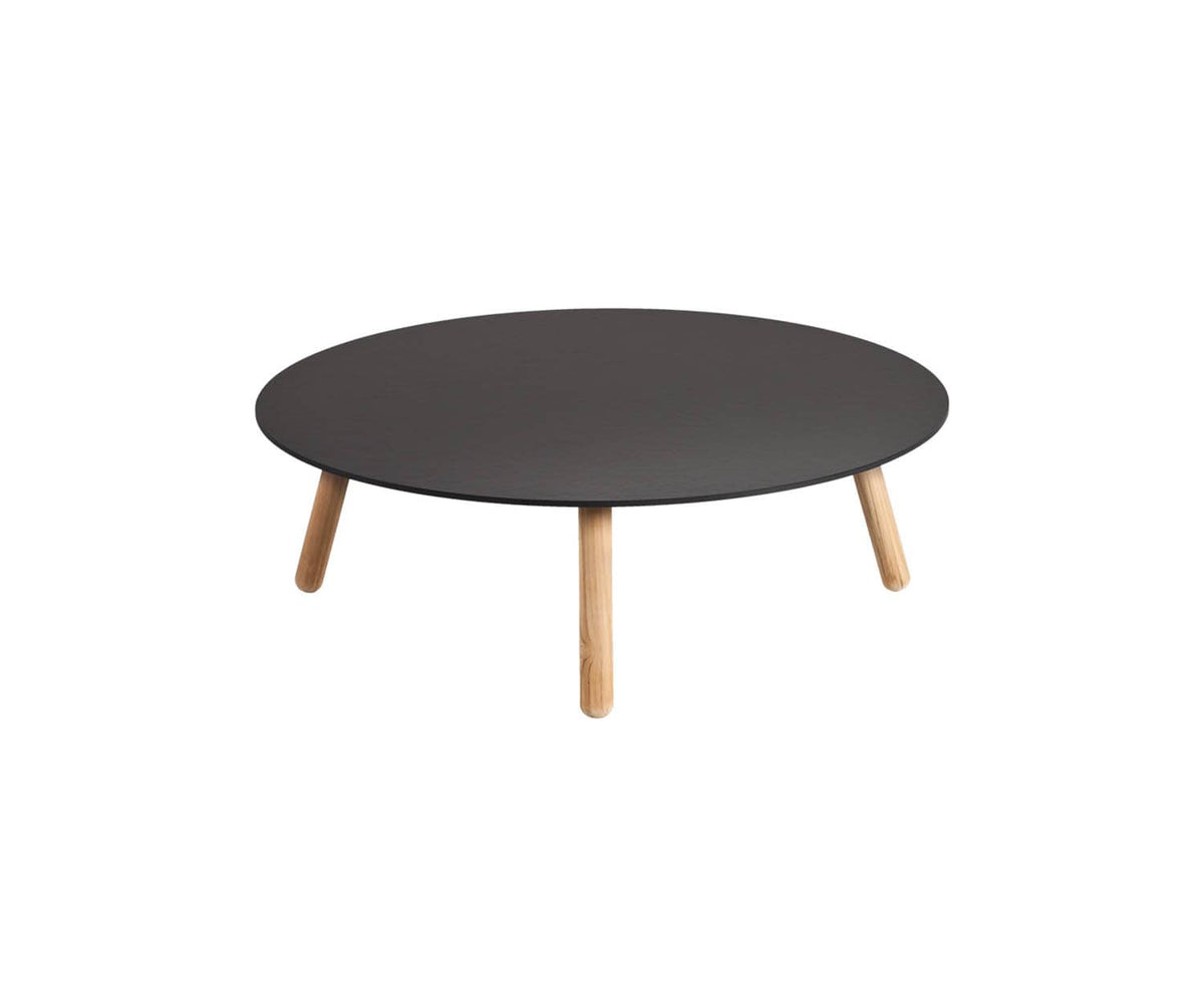 Round Small Solid Coffee Table