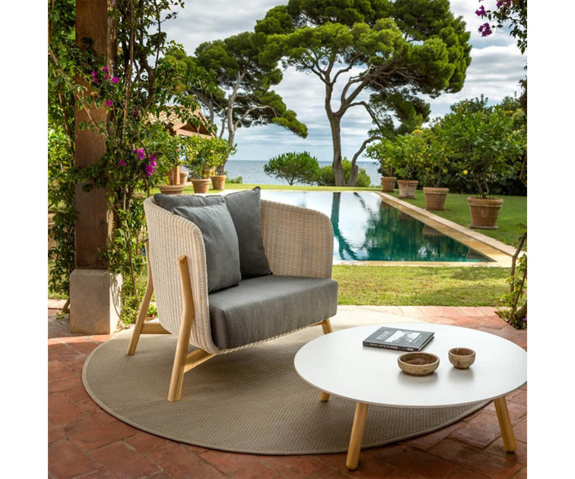 High end Round Small Solid Coffee Table by Point 1920 Casa Design