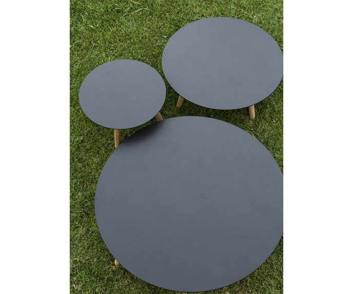 High end Round Small Solid Coffee Table by Point 1920 Casa Design