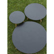 High end Round Solid Side Table by Point 1920 Casa Design