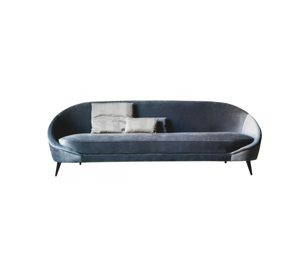 High end 650 Nido Curved Sofa by Vibieffe Casa Design