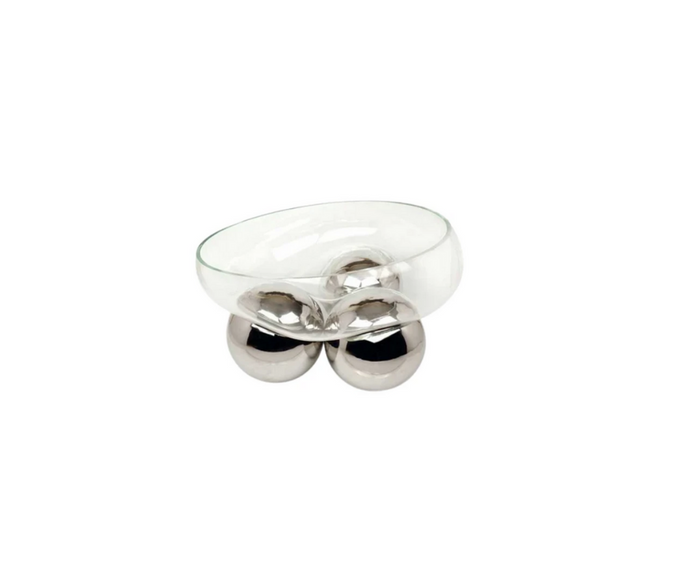 High end Gravity Three Balls Bowl Sculpture by Vanessa Mitrani Casa Design