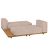 Pal Base + 2 Double Seat + 2 Parallel Single Back Sunbed I Point 1920 