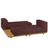 Pal Base + 2 Double Seat + 2 Parallel Single Back Sunbed I Point 1920 