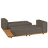 Pal Base + 2 Double Seat + 2 Parallel Single Back Sunbed I Point 1920 
