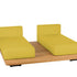 Pal Base + 2 Double Seat + 2 Parallel Single Back Sunbed I Point 1920 