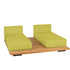Pal Base + 2 Double Seat + 2 Parallel Single Back Sunbed I Point 1920 