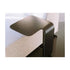Vibieffe 9500 Side Table 028 Walnut Brown Leather