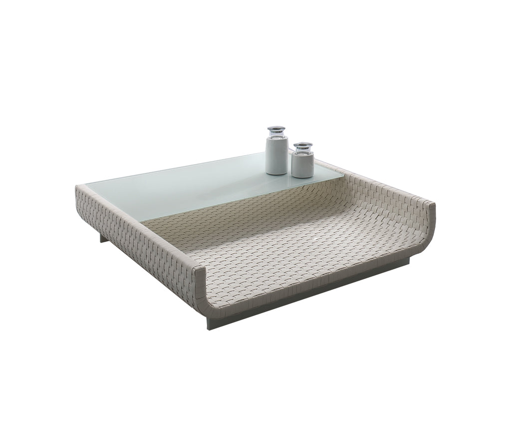 High end Hamptons ART. 9607 Coffee Table by Roberti Rattan Casa Design