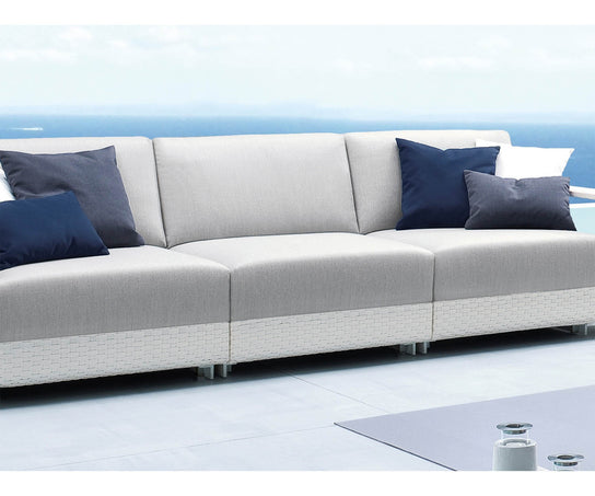 High end Hamptons ART. 9601 Armchair by Roberti Rattan Casa Design