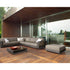 High end Hamptons ART. 9608 Pouf by Roberti Rattan Casa Design