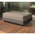 High end Hamptons ART. 9608 Pouf by Roberti Rattan Casa Design