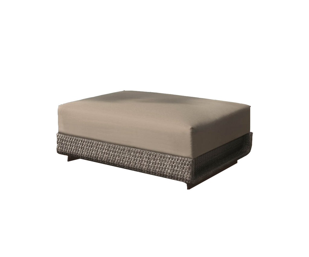 High end Hamptons ART. 9608 Pouf by Roberti Rattan Casa Design