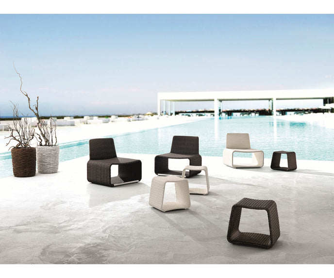 High end Hamptons ART. 9625 Lounge Armchair by Roberti Rattan Casa Design