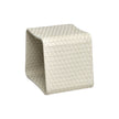 High end Hamptons ART. 9626 Pouf by Roberti Rattan Casa Design