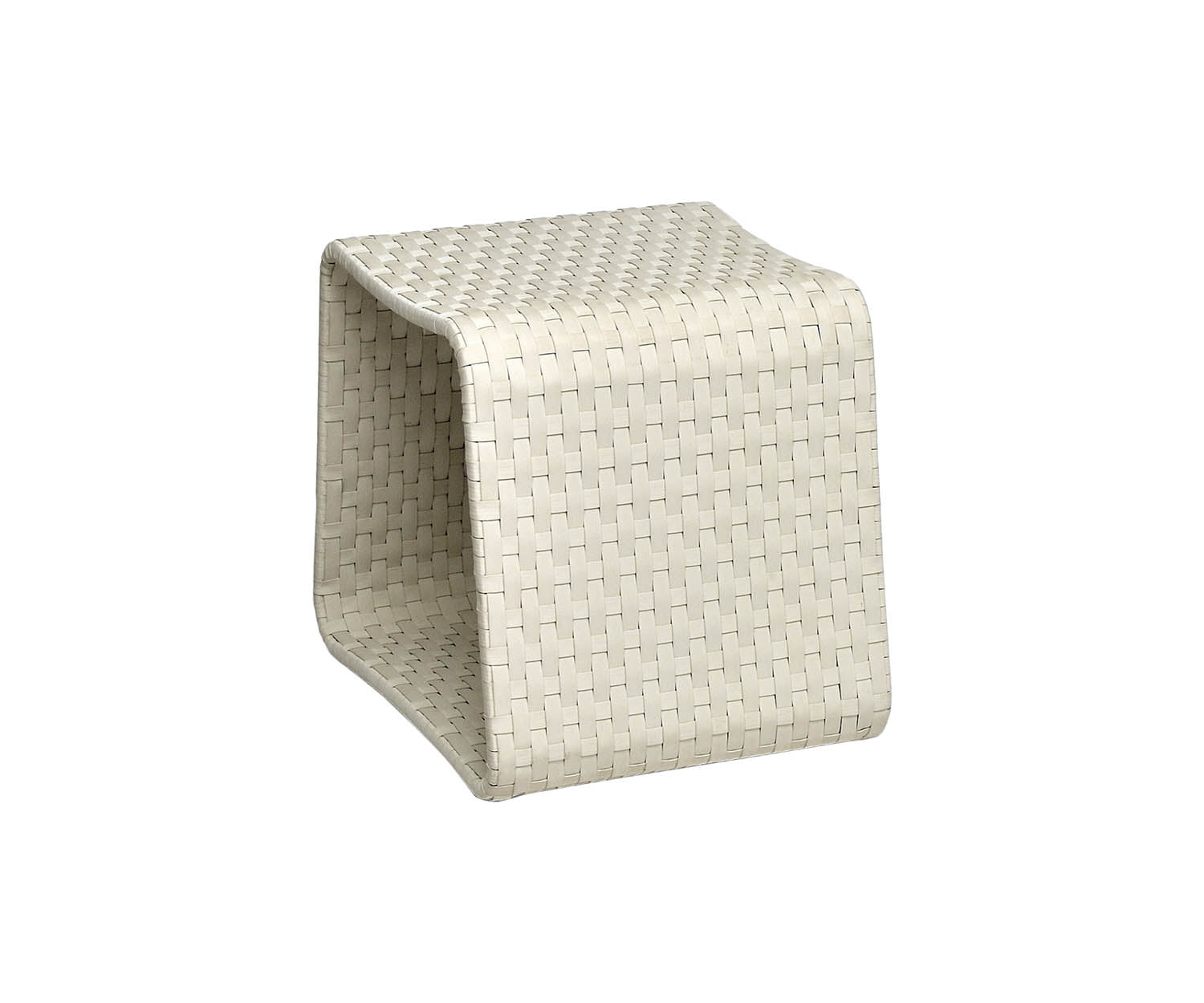 High end Hamptons ART. 9626 Pouf by Roberti Rattan Casa Design