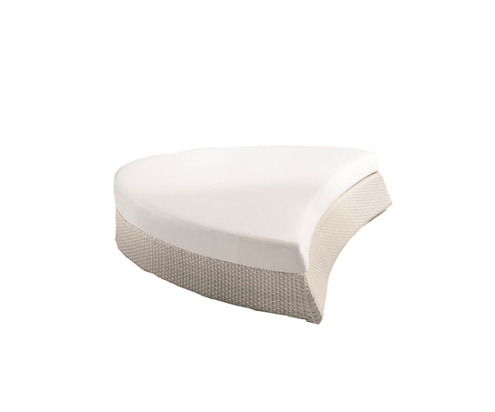 High end Igloo ART. 9632 Pouf by Roberti Rattan Casa Design