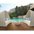 High end Igloo ART. 9634 Coffee Table by Roberti Rattan Casa Design