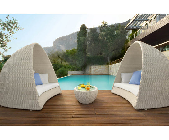 High end Igloo ART. 9634 Coffee Table by Roberti Rattan Casa Design