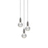 High end Crystal Bulb Chandelier 3 Piece by Lee Broom Casa Design