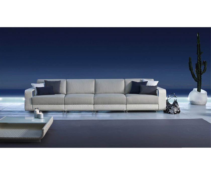 High end Hamptons ART. 9607 Coffee Table by Roberti Rattan Casa Design