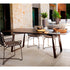 High end Hamptons Graphics ART. 9727/9728/9729 Dining Table by Roberti Rattan Casa Design