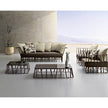 High end Hamptons Graphics ART. 9731 Armchair by Roberti Rattan Casa Design