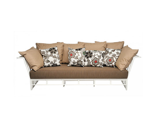 High end Hamptons Graphics ART. 9732 Sofa by Roberti Rattan Casa Design