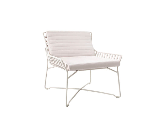 High end Hamptons Graphics  ART. 9733 Lounge Armchair by Roberti Rattan Casa Design