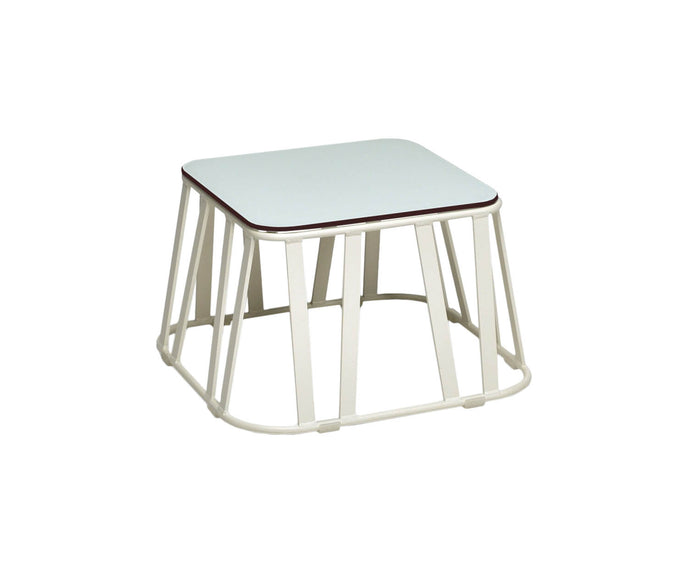 High end Hamptons Graphics ART. 9739H Side Table by Roberti Rattan Casa Design