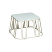 High end Hamptons Graphics ART. 9739 Side Table by Roberti Rattan Casa Design