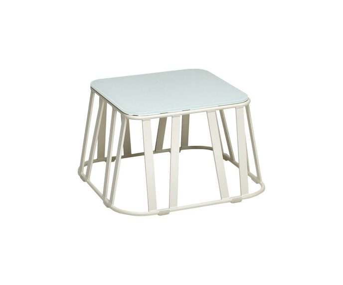 High end Hamptons Graphics ART. 9739 Side Table by Roberti Rattan Casa Design