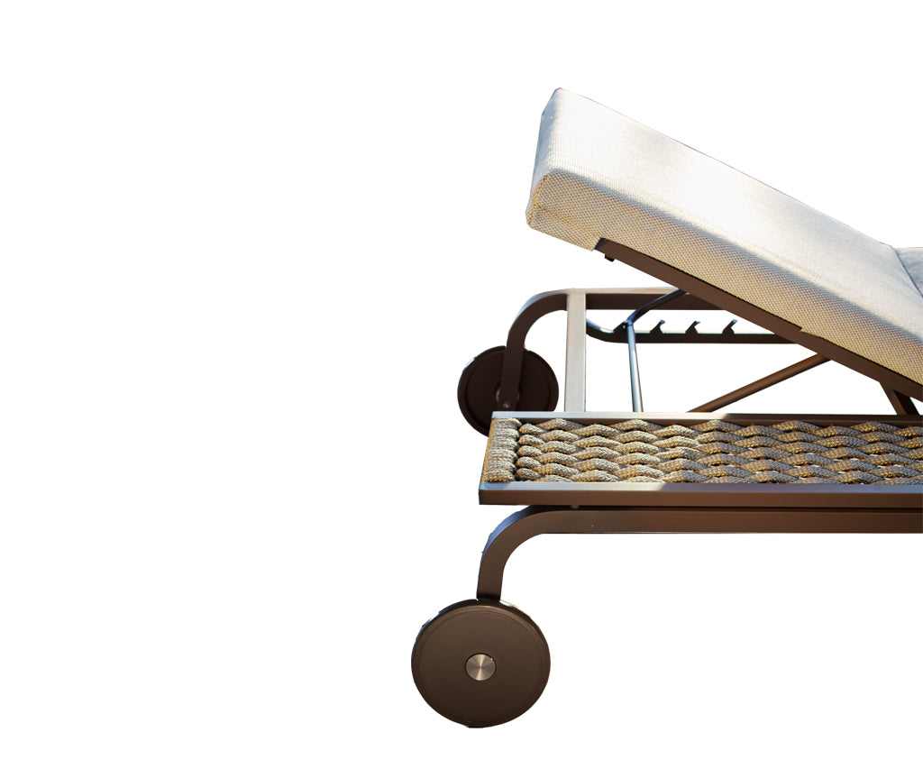 High end Portofino ART. 9749R Sunbed by Roberti Rattan Casa Design