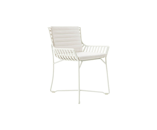 High end Hamptons Graphics ART. 9751 Dining Armchair by Roberti Rattan Casa Design