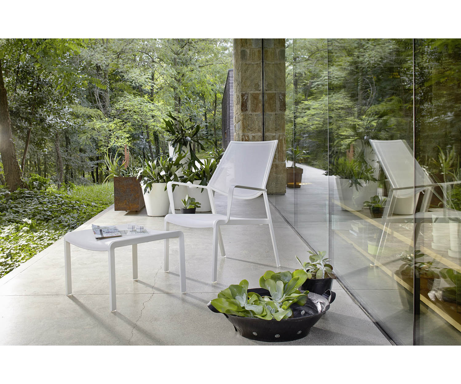 High end Samba Rio ART. 9763 Pouf by Roberti Rattan Casa Design