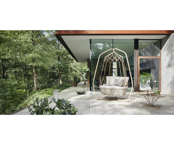 High end Gravity ART. 9880 Swing Sofa by Roberti Rattan Casa Design