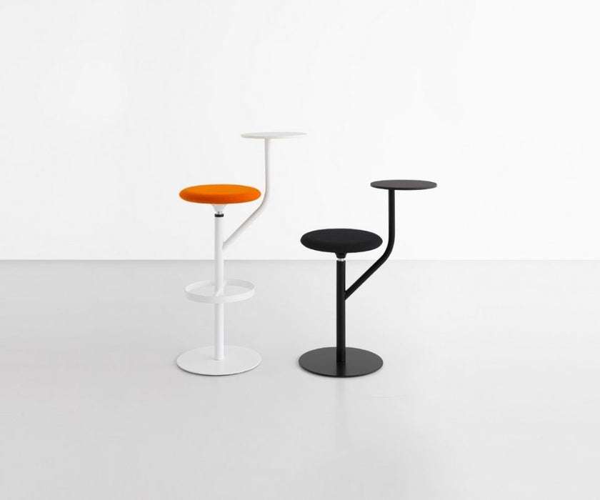 High end Aaron Stool With Side Table by Lapalma Casa Design