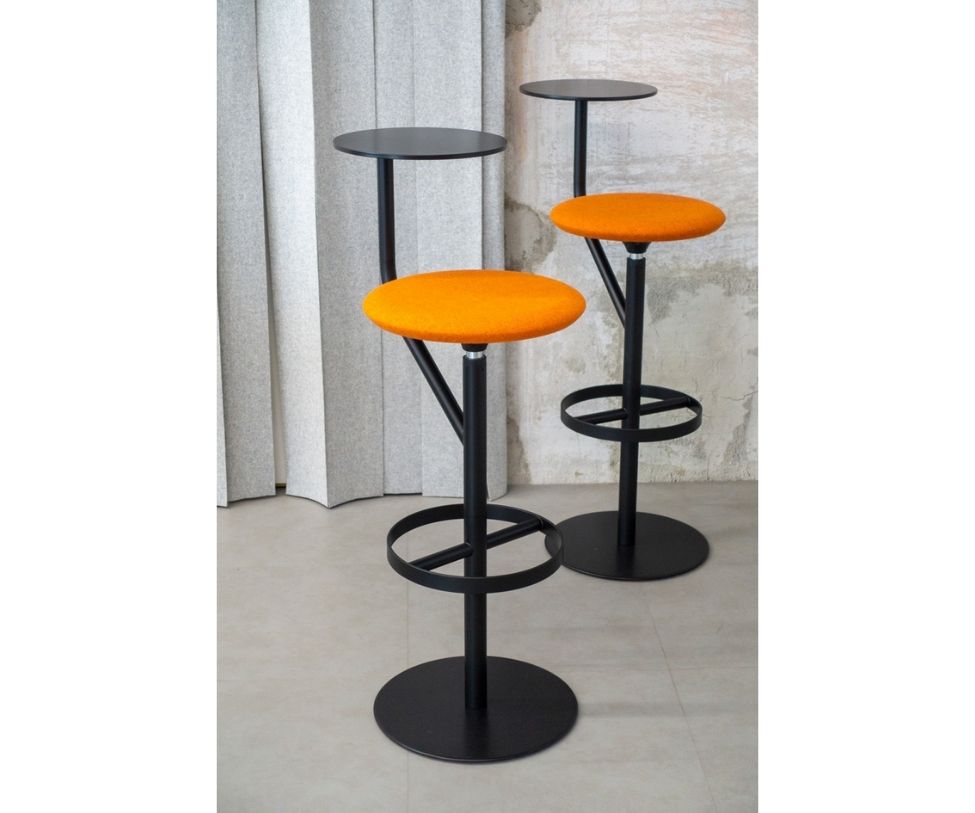 Aaron Stool With Side Table