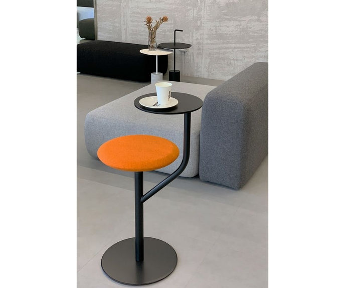 High end Aaron Stool With Side Table by Lapalma Casa Design