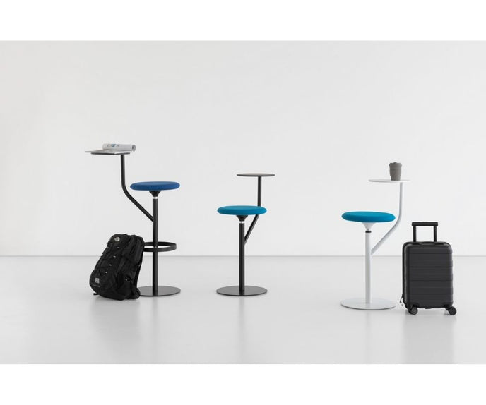 High end Aaron Stool With Side Table by Lapalma Casa Design
