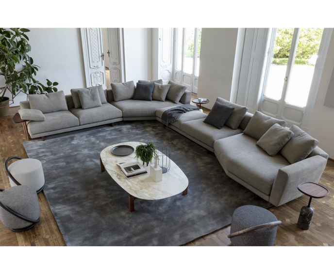 Porada Abacus Modular Sofa Grey