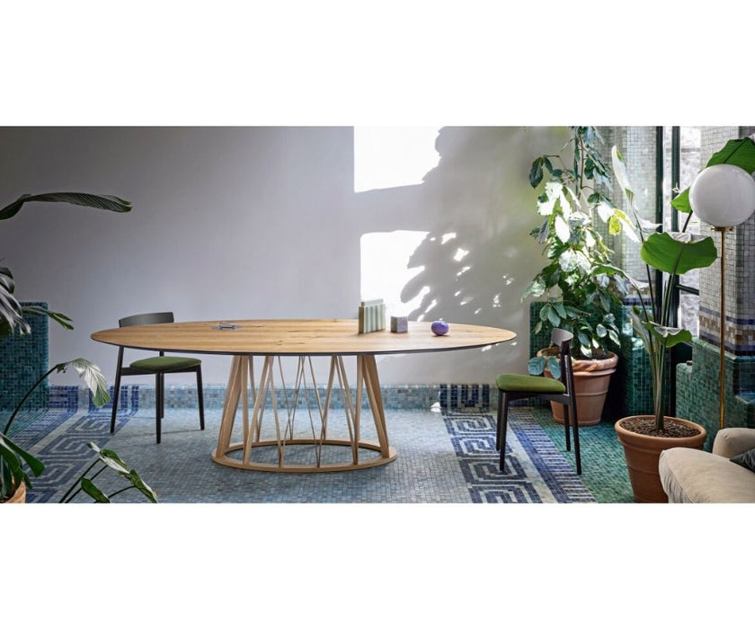 Miniforms Acco Dining Table Flamed Oak