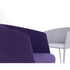 MDF Italia Achille Armchair Purple and White
