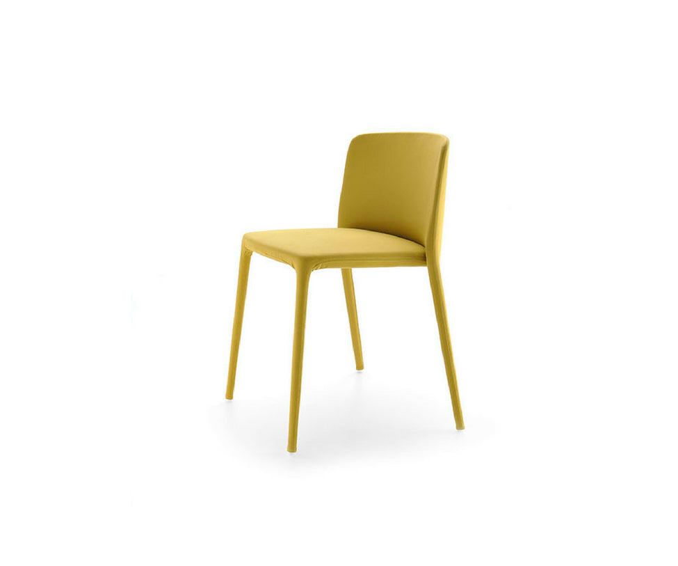 MDF Italia Achille Dining Chair Yellow