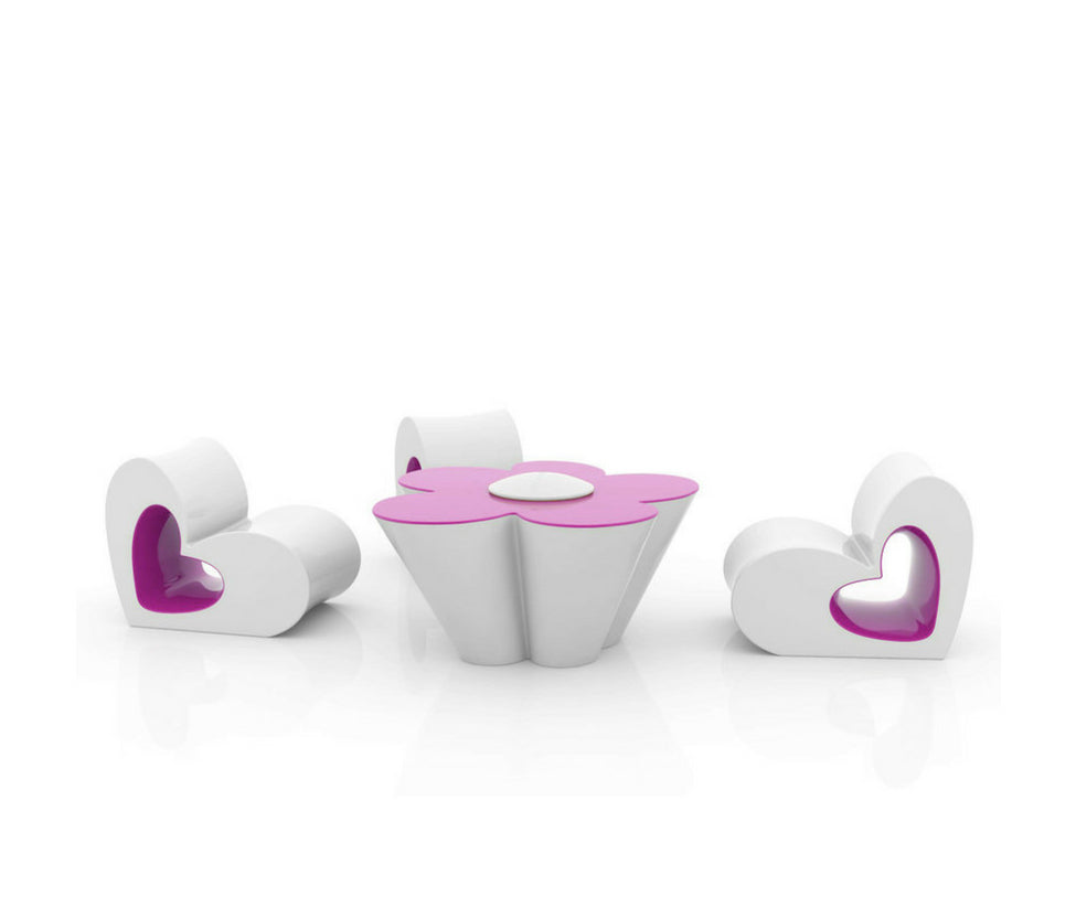 Vondom Agatha Side Table White