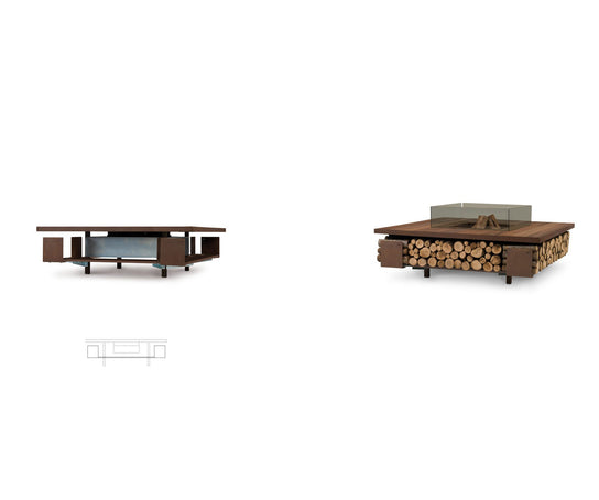 Tavolo Fire Pit AK47 Design