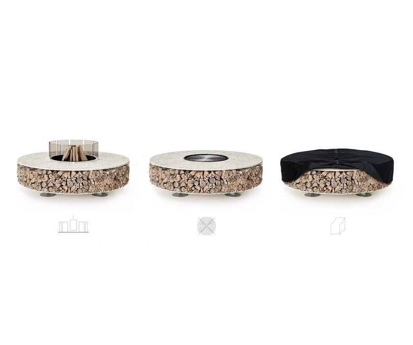 Zero Keramik Fire Pit I AK47 Design